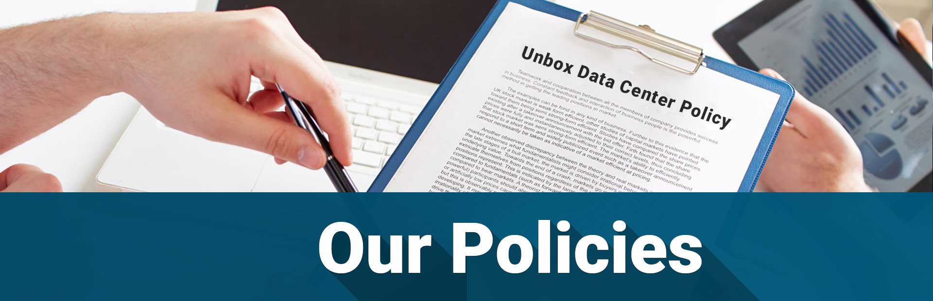 Unbox Data center policies